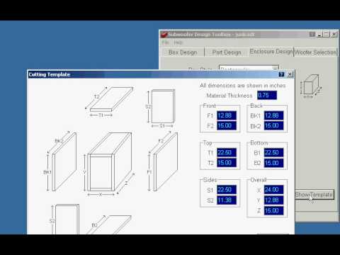 Subwoofer Box Design Software For Mac